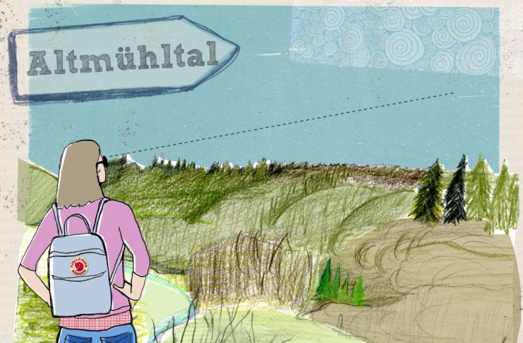 Angehen gegen die Krise WAndern im Altmühltal